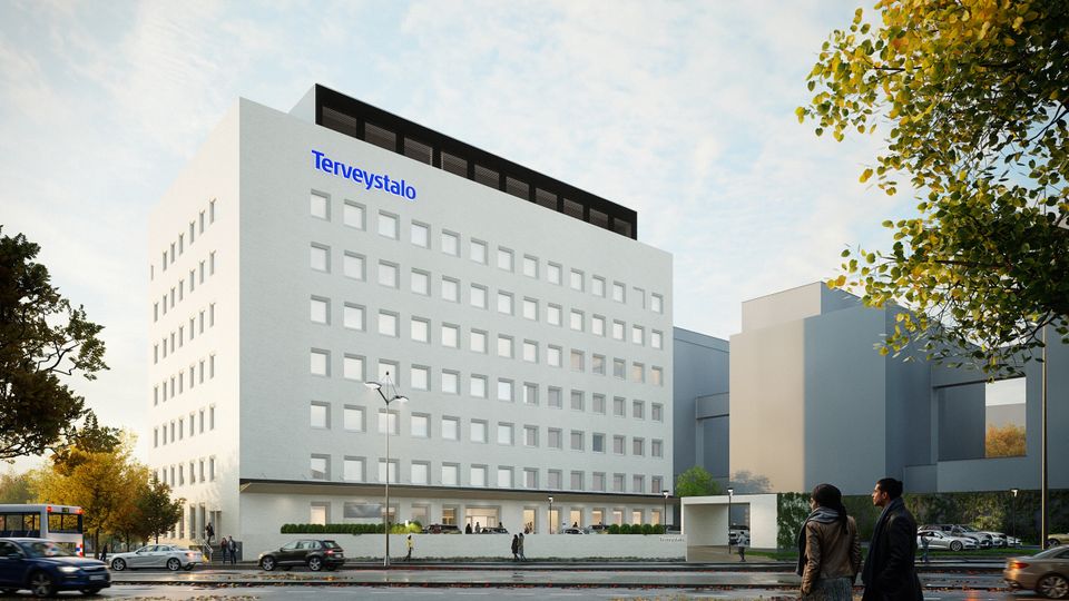 Hartela – Terveystalo, Kalevantie 5 – Betonin purku- ja pintatyöt